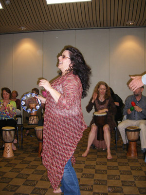Conexion National Psychotherapy Conference Drumming